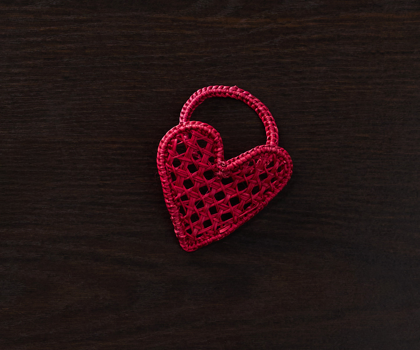 Handwoven Heart Napkin Rings – Coastal Table Décor